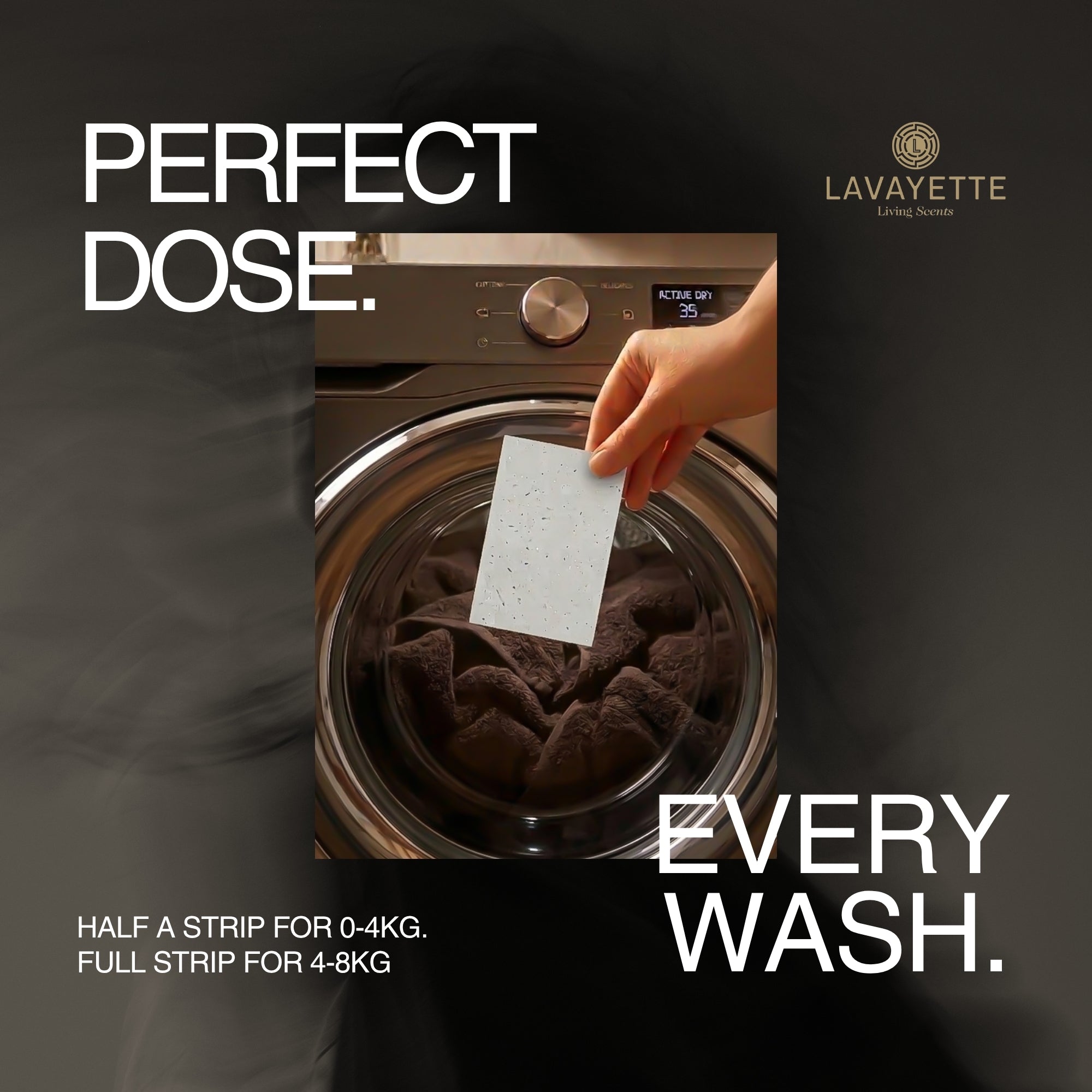 Lavayette Laundry Leafs - Benzi de detergent pentru rufe, 50 bucăți